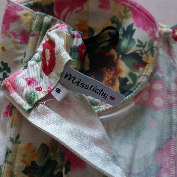 Floral Crop Bustier - Picture 4 of 4